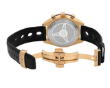 Buy Shop Tissot PRS 516 Chronograph Black Dial Black Leather Strap Watch For Men - T100.417.36.051.00 USA Online