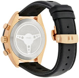 Buy Shop Tissot PRS 516 Chronograph Black Dial Black Leather Strap Watch For Men - T100.417.36.051.00 USA Online