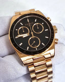 Buy Shop Tissot PRS 516 Chronograph Black Dial Rose Gold Steel Strap Watch for Men - T149.417.33.051.00 USA Online