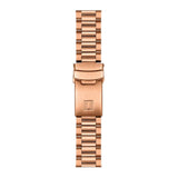 Buy Shop Tissot PRS 516 Chronograph Black Dial Rose Gold Steel Strap Watch for Men - T149.417.33.051.00 USA Online
