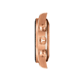 Buy Shop Tissot PRS 516 Chronograph Black Dial Rose Gold Steel Strap Watch for Men - T149.417.33.051.00 USA Online