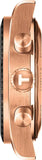 Buy Shop Tissot PRS 516 Chronograph Black Dial Rose Gold Steel Strap Watch for Men - T149.417.33.051.00 USA Online