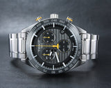 Buy Shop Tissot PRS 516 Chronograph Black Dial Silver Steel Strap Watch For Men - T100.417.11.051.00 USA Online