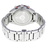 Buy Shop Tissot PRS 516 Chronograph Black Dial Silver Steel Strap Watch For Men - T100.417.11.051.00 USA Online