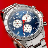 Buy Shop Tissot PRS 516 Chronograph Blue Dial Blue Steel Strap Watch for Men - T131.617.11.042.00 USA Online