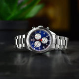 Buy Shop Tissot PRS 516 Chronograph Blue Dial Blue Steel Strap Watch for Men - T131.617.11.042.00 USA Online