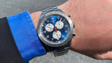 Buy Shop Tissot PRS 516 Chronograph Blue Dial Blue Steel Strap Watch for Men - T131.617.11.042.00 USA Online