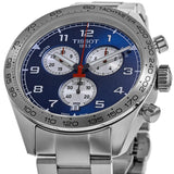 Buy Shop Tissot PRS 516 Chronograph Blue Dial Blue Steel Strap Watch for Men - T131.617.11.042.00 USA Online