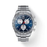 Buy Shop Tissot PRS 516 Chronograph Blue Dial Blue Steel Strap Watch for Men - T131.617.11.042.00 USA Online
