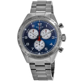 Buy Shop Tissot PRS 516 Chronograph Blue Dial Blue Steel Strap Watch for Men - T131.617.11.042.00 USA Online