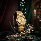 Buy Shop Tissot PRX 25mm Gold DIal Gold Steel Strap Watch for Women - T137.010.33.021.00 USA Online
