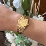 Buy Shop Tissot PRX 25mm Gold DIal Gold Steel Strap Watch for Women - T137.010.33.021.00 USA Online