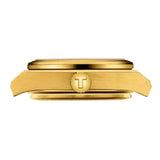 Buy Shop Tissot PRX 25mm Gold DIal Gold Steel Strap Watch for Women - T137.010.33.021.00 USA Online