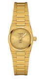 Buy Shop Tissot PRX 25mm Gold DIal Gold Steel Strap Watch for Women - T137.010.33.021.00 USA Online