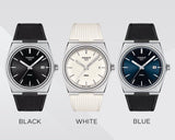 Buy Shop Tissot PRX 40 White Dial White Rubber Strap Watch For Men - T137.410.17.011.00 USA Online