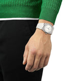 Buy Shop Tissot PRX 40 White Dial White Rubber Strap Watch For Men - T137.410.17.011.00 USA Online