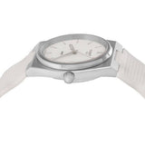 Buy Shop Tissot PRX 40 White Dial White Rubber Strap Watch For Men - T137.410.17.011.00 USA Online