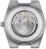 Buy Shop Tissot Powermatic 80 Automatic Gradient Blue Dial Silver Steel Strap Watch for Men - T137.407.11.051.01 USA Online