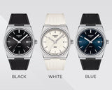 Buy Shop Tissot PRX Black Dial Black Rubber Strap Watch For Men - T137.410.17.051.00 USA Online
