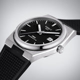 Buy Shop Tissot PRX Black Dial Black Rubber Strap Watch For Men - T137.410.17.051.00 USA Online