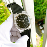 Tissot PRX Black Dial Black Rubber Strap Watch For Men - T137.410.17.051.00