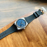 Buy Shop Tissot PRX Blue Dial Black Rubber Strap Watch For Men - T137.410.17.041.00 USA Online