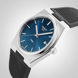 Buy Shop Tissot PRX Blue Dial Black Rubber Strap Watch For Men - T137.410.17.041.00 USA Online