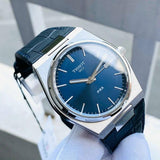 Buy Shop Tissot PRX Blue Dial Blue Leather Strap Watch for Men - T137.410.16.041.00 USA Online