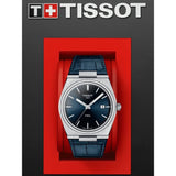 Buy Shop Tissot PRX Blue Dial Blue Leather Strap Watch for Men - T137.410.16.041.00 USA Online