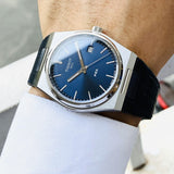 Buy Shop Tissot PRX Blue Dial Blue Leather Strap Watch for Men - T137.410.16.041.00 USA Online