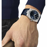 Buy Shop Tissot PRX Blue Dial Blue Leather Strap Watch for Men - T137.410.16.041.00 USA Online