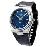 Buy Shop Tissot PRX Blue Dial Blue Leather Strap Watch for Men - T137.410.16.041.00 USA Online