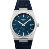 Buy Shop Tissot PRX Blue Dial Blue Leather Strap Watch for Men - T137.410.16.041.00 USA Online