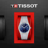 Buy Shop Tissot PRX Blue Dial Silver Steel Strap Watch For Men - T137.210.11.041.00 USA Online
