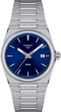 Buy Shop Tissot PRX Blue Dial Silver Steel Strap Watch For Men - T137.210.11.041.00 USA Online