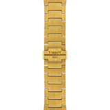 Buy Shop Tissot PRX Champagne Yellow Gold Dial Gold Steel Strap Watch for Men - T137.410.33.021.00 USA Online