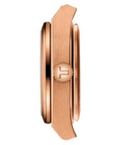 Buy Shop Tissot PRX Diamonds Rose Gold Dial Rose Gold Steel Strap Watch for Women - T137.010.33.506.00 USA Online