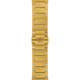 Buy Shop Tissot PRX Digital Quartz Gold Dial Gold Steel Strap Watch for Men - T137.463.33.020.00 USA Online