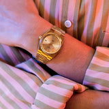 Buy Shop Tissot PRX Gold Dial Gold Steel Strap Watch for Men - T137.210.33.021.00 USA Online