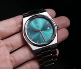 Buy Shop Tissot PRX Green Dial Silver Steel Strap Watch For Men - T137.410.11.091.00 USA Online