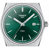 Buy Shop Tissot PRX Green Dial Silver Steel Strap Watch For Men - T137.410.11.091.00 USA Online