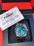 Buy Shop Tissot PRX Green Dial Silver Steel Strap Watch for Men - T137.410.33.091.00 USA Online
