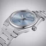 Buy Shop Tissot PRX Light Blue Dial Silver Steel Strap Watch For Women - T137.210.11.351.00 USA Online
