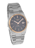 Buy Shop Tissot PRX Powermatic 80 18K Gold Brown Dial Silver Steel Strap Watch for Men - T931.407.41.291.00 USA Online
