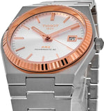 Buy Shop Tissot PRX Powermatic 80 18K Silver Dial Silver Steel Strap Watch for Men - T931.407.41.031.00 USA Online