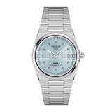 Buy Shop Tissot PRX Powermatic 80 Ice Blue Dial Silver Steel Strap Watch for Men - T137.207.11.351.00 USA Online