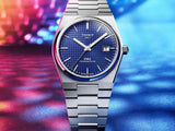 Buy Shop Tissot PRX Powermatic 80 Blue Dial Silver Steel Strap Watch for Men - T137.407.11.041.00 USA Online