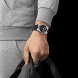 Buy Shop Tissot PRX Powermatic 80 Black Dial Black Rubber Strap Watch for Men - T137.407.17.051.00 USA Online