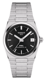 Buy Shop Tissot PRX Powermatic 80 Black Dial Silver Steel Strap Watch for Men - T137.207.11.051.00 USA Online