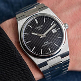 Buy Shop Tissot PRX Powermatic 80 Black Dial Silver Steel Strap Watch For Men - T137.407.11.051.00 USA Online